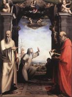 Beccafumi, Domenico - Stigmatization of St Catherine of Siena
